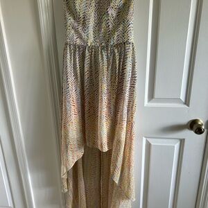 Guess Cream and Multicolor Dress